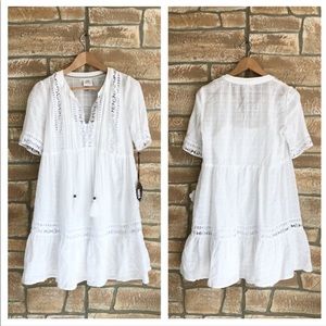 🚫Sold🚫Boho White Sundress